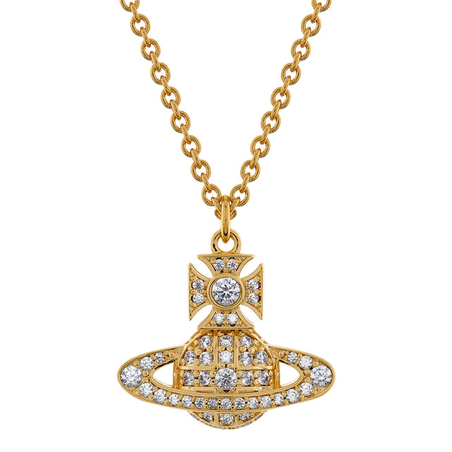 Vivienne Westwood Carmela Bas Relief Pendant, Gold Plated