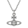 Vivienne Westwood Mayfair Bas Relief Pendant, Rhodium Plated