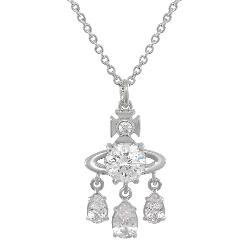 Vivienne Westwood Joaquina Pendant, Platinum Plated