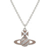Vivienne Westwood Assita Bas Relief Pendant, Platinum Plated