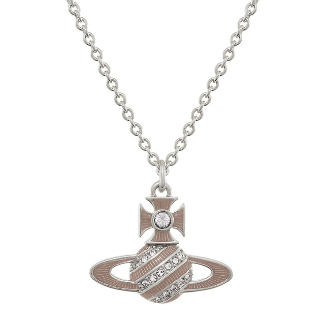 Vivienne Westwood Assita Bas Relief Pendant, Platinum Plated