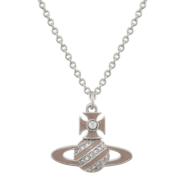 Vivienne Westwood Assita Bas Relief Pendant, Platinum Plated