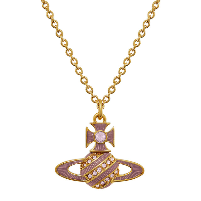 Vivienne Westwood Assita Bas Relief Pendant, Gold Plated