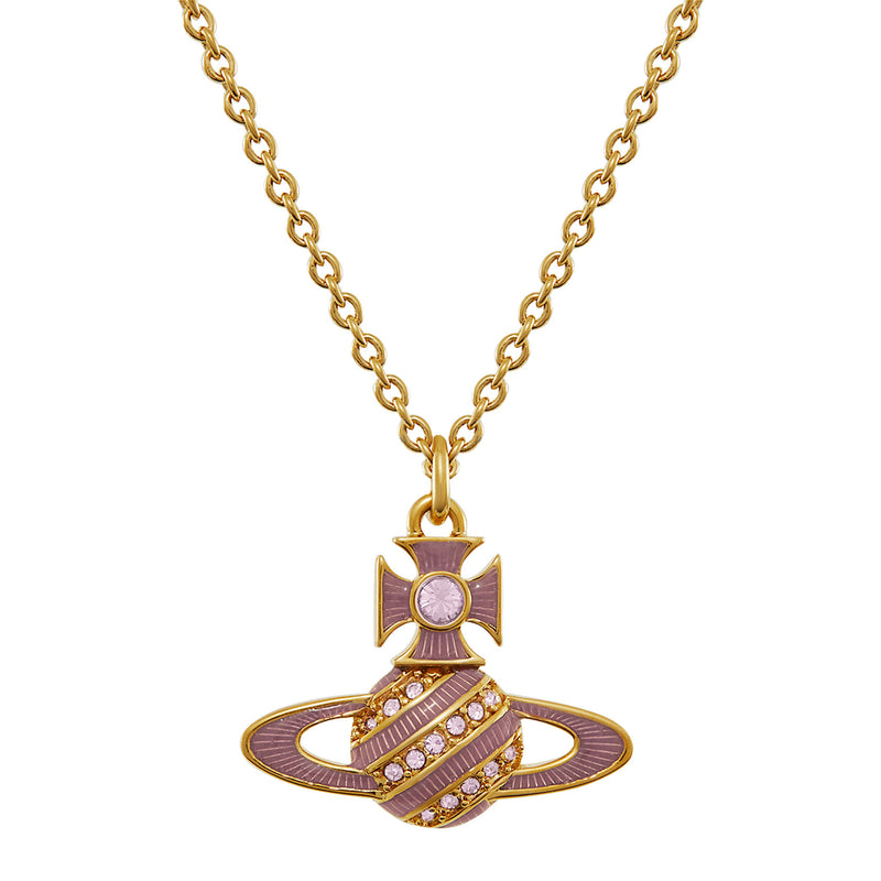 Vivienne Westwood Assita Bas Relief Pendant, Gold Plated