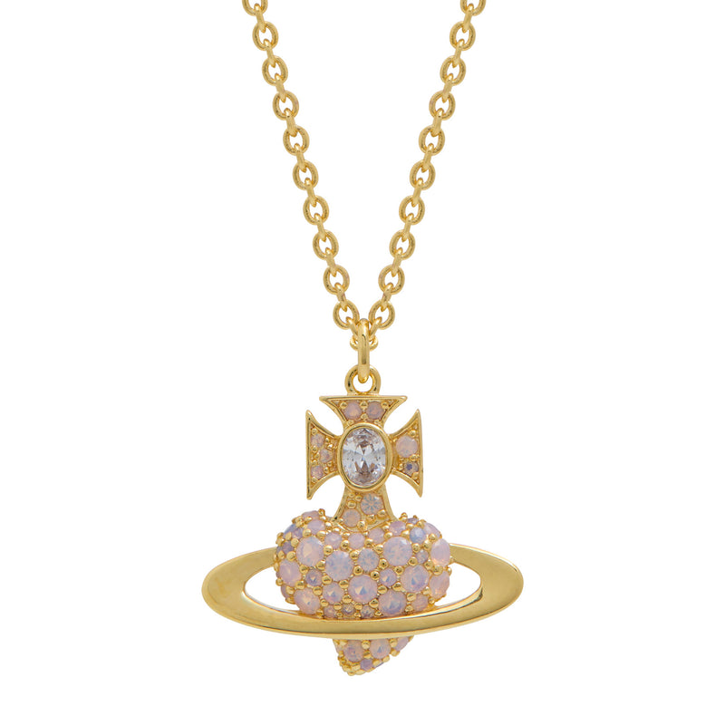 Vivienne Westwood Agnatha Bas Relief Pendant, Gold Plated