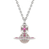 Vivienne Westwood Kika Orb Pendant, Platinum Plated
