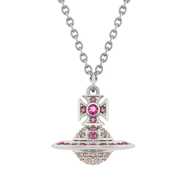 Vivienne Westwood Kika Orb Pendant, Platinum Plated