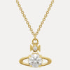 Vivienne Westwood Reina Large Gold Pendant, Gold Plated