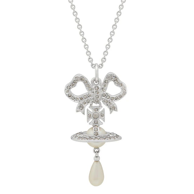Vivienne Westwood Erica White Pendant, Gold Plated – David Shuttle Ltd