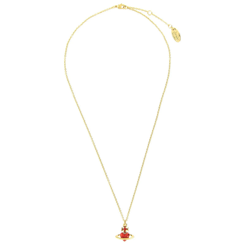 Vivienne Westwood Fabianna Bas Relief Necklace, Gold Plated