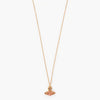 Vivienne Westwood Mashita Pendant Orange Necklace, Gold Plated