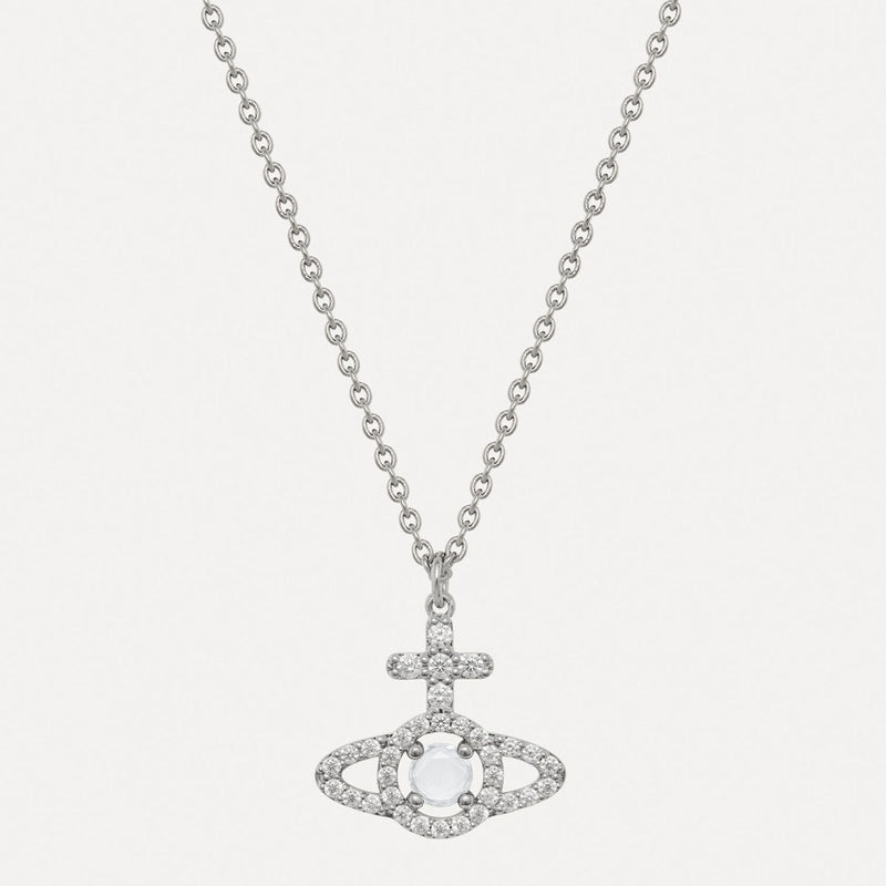 Vivienne Westwood Olympia Cubic Zirconia Pendant Necklace