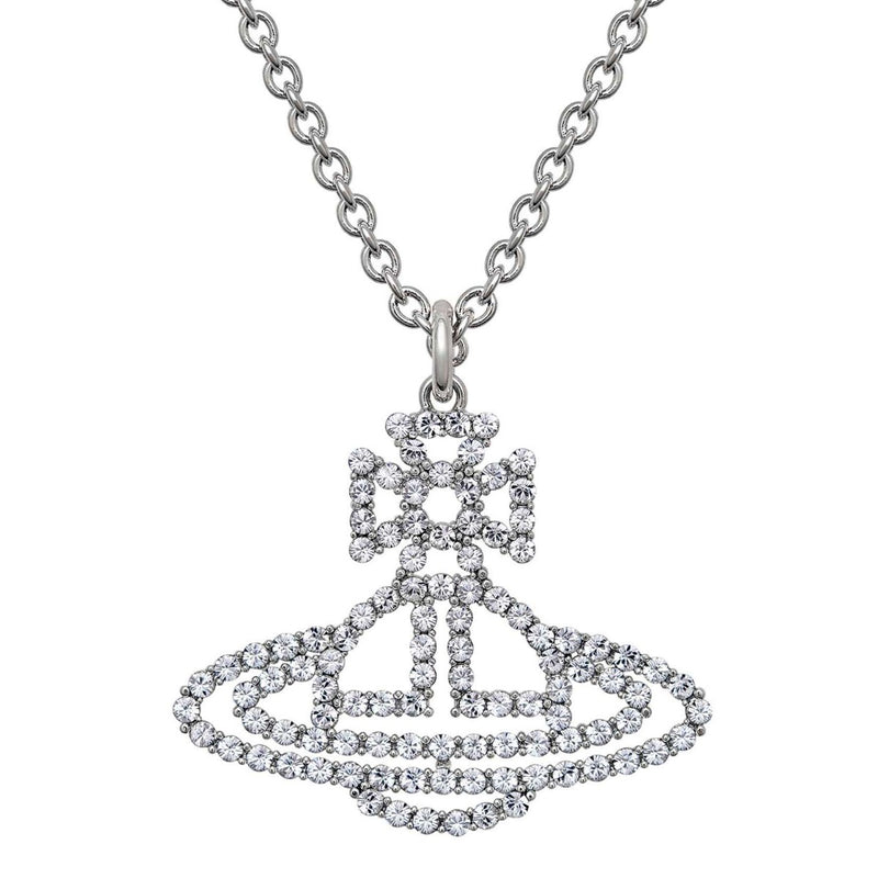 Vivienne Westwood Annalisa Pendant, Platinum Plated
