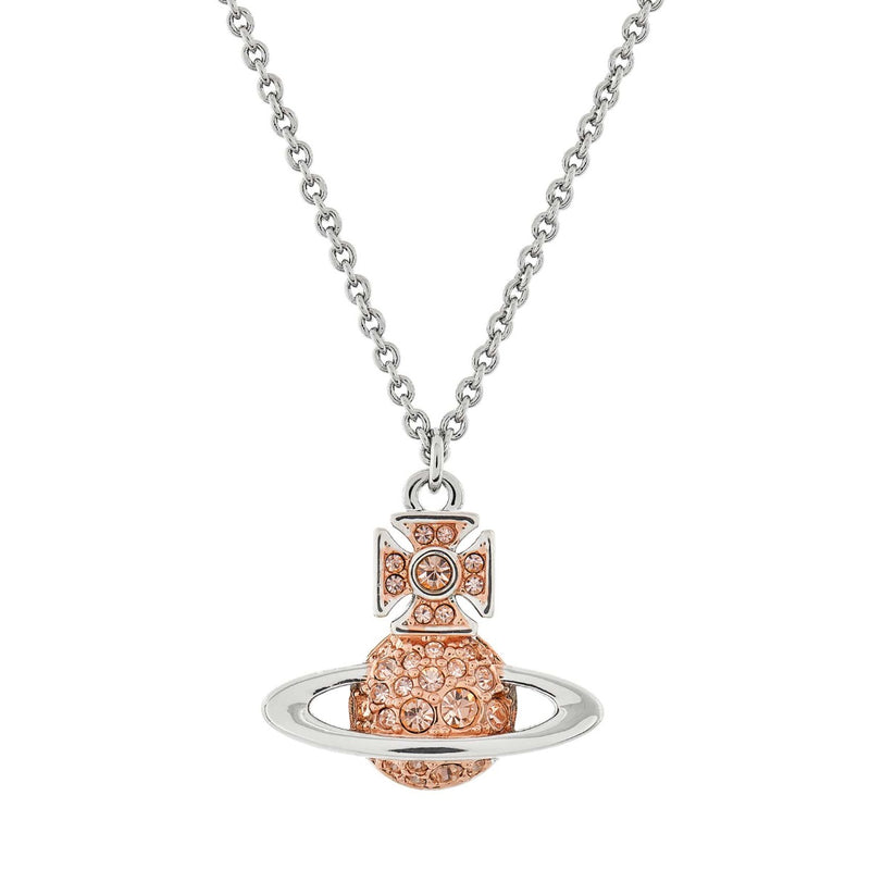 Vivienne Westwood Brighton Bas Relief Pendant, Platinum Plated
