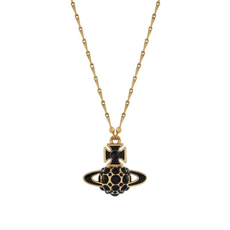 Vivienne Westwood Saffron Bas Relief Pendant, Gold Plated
