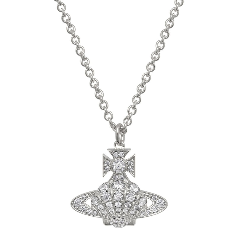 Vivienne Westwood Natalina Pendant, Platinum Plated