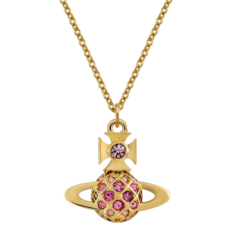 Vivienne Westwood Willa Bas Relief Pendant, Gold Plated
