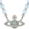 Vivienne Westwood Messaline Choker, Platinum Plated
