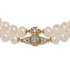 Vivienne Westwood Graziella Pearl Choker, Gold Plated