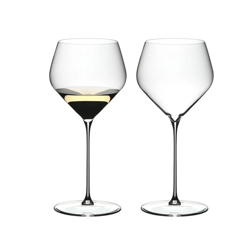 Riedel Veloce Chardonnay Glasses, Set of 8