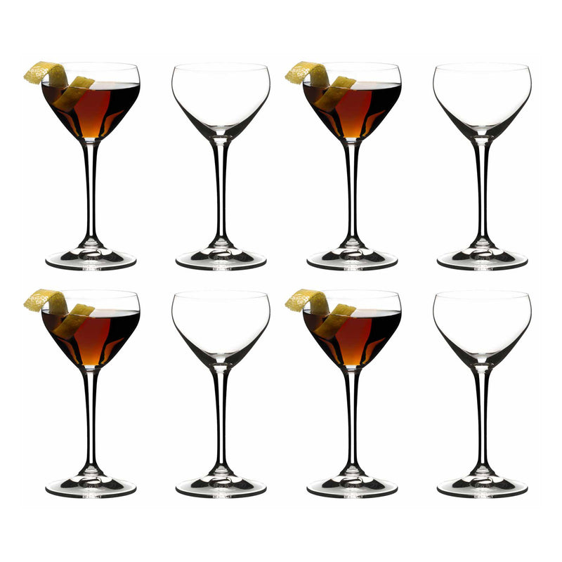 Riedel Drink Specific Nick & Nora Glasses, Set of 8