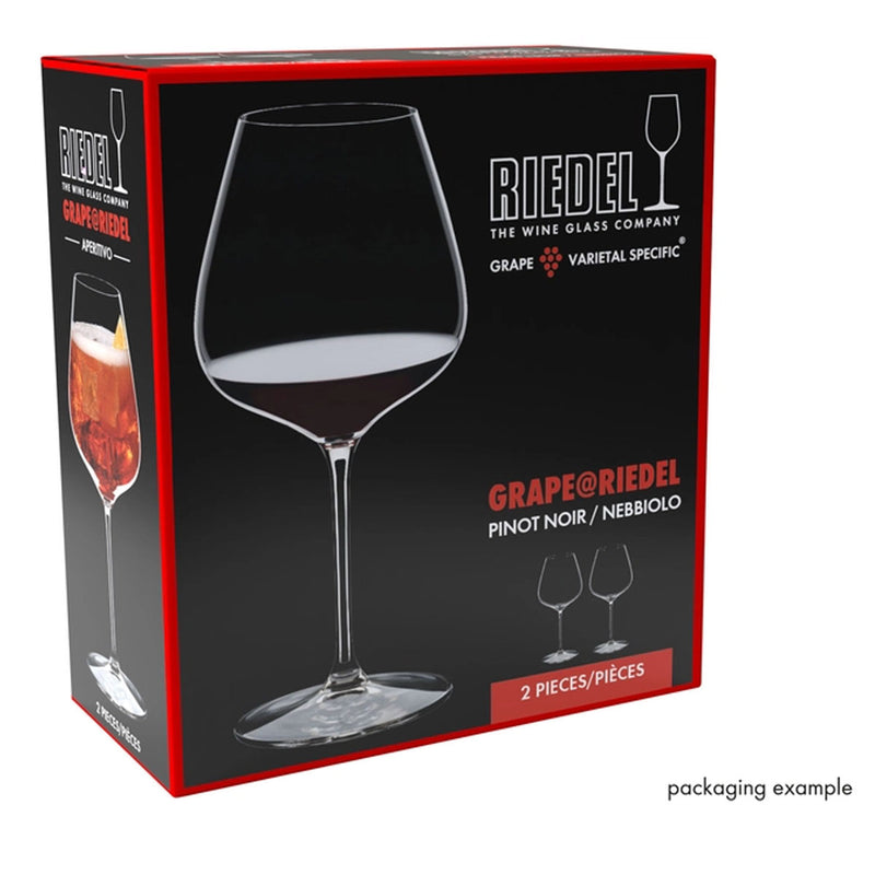 Riedel Grape@Pinot Noir/Nebbiolo/Aperitivo Glasses, Set of 8
