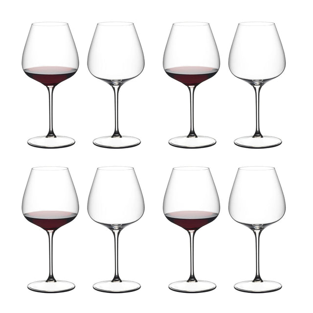 Riedel Grape@Pinot Noir/Nebbiolo/Aperitivo Glasses, Set of 8