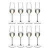 Riedel Grape@ Champagne Flutes, Set of 8