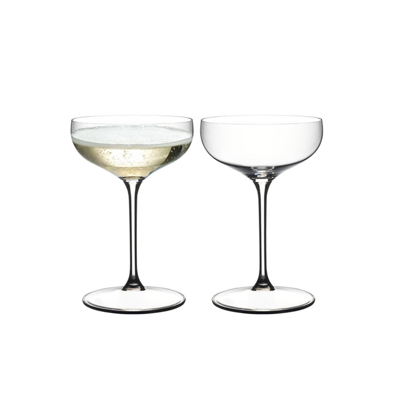 Riedel Grape@ Coupe/ Cocktail Glasses, Set of 8