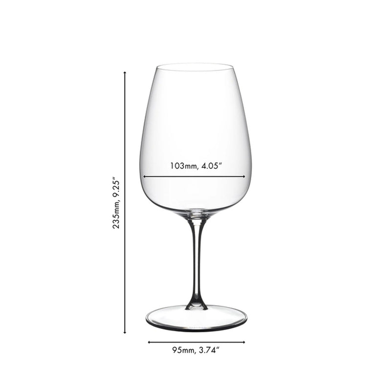 Riedel Grape@ Cabernet/Merlot/Cocktail Glasses, Set of 8