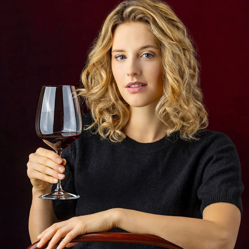 Riedel Grape@ Cabernet/Merlot/Cocktail Glasses, Set of 8