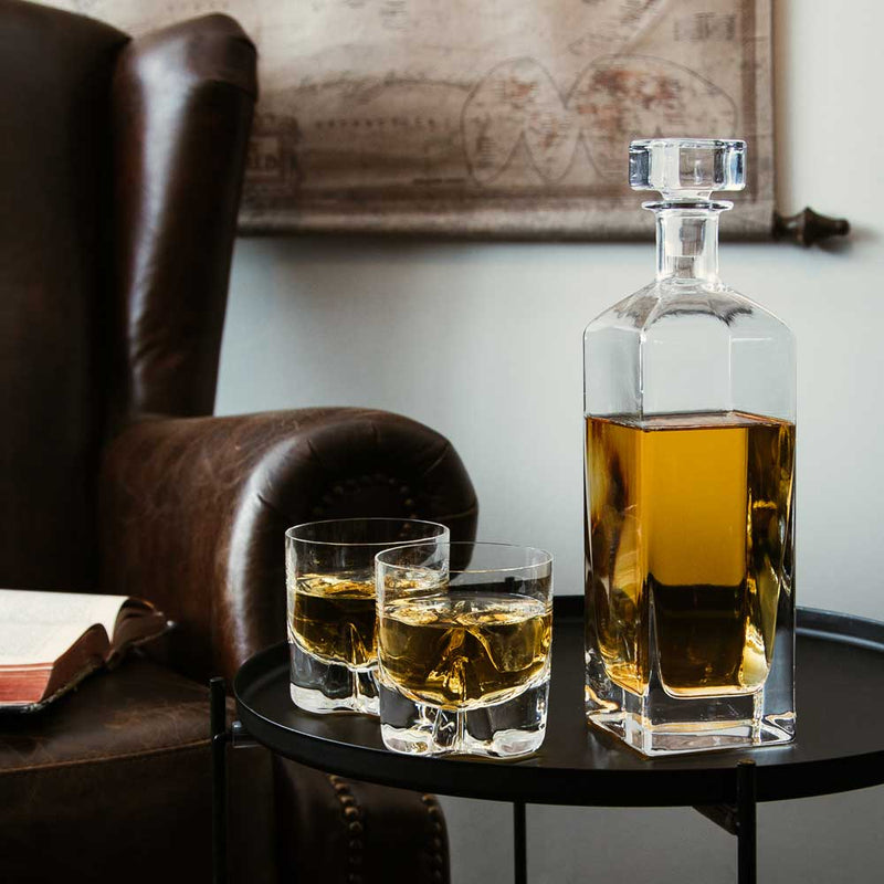 Orrefors Savor Decanter and Glass Set