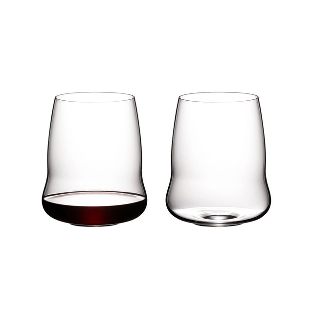 Riedel Stemless Wings Cabernet Sauvignon Glass, Pair