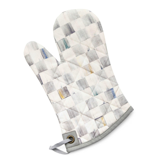 Mackenzie-Childs Sterling Check Bistro Oven Mitt
