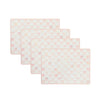 Mackenzie-Childs Rosy Check Cork Back Placemats, Set of 4