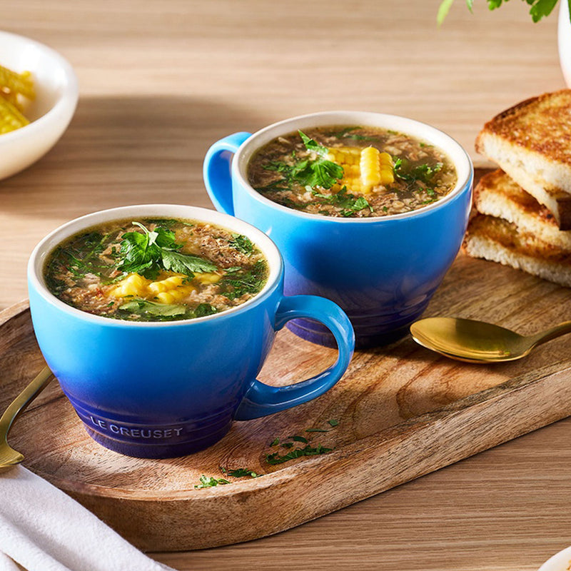 Le Creuset Stoneware Grand Mug 400ml Azure