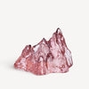 Kosta Boda The Rock Votive Pink  91mm