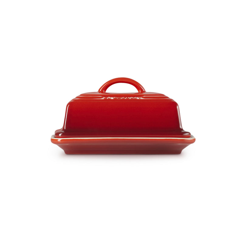 Le Creuset Stoneware Butter Dish Cerise