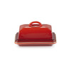 Le Creuset Stoneware Butter Dish Cerise