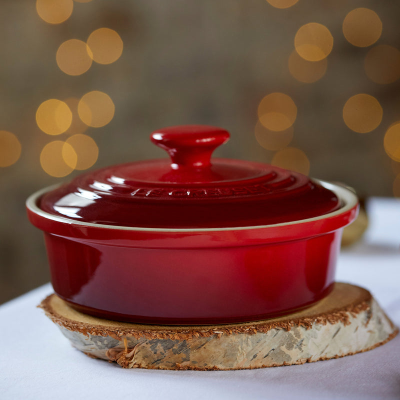 Le Creuset Stoneware Camembert Baker Cerise