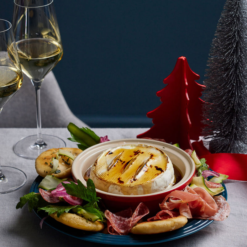 Le Creuset Stoneware Camembert Baker Cerise