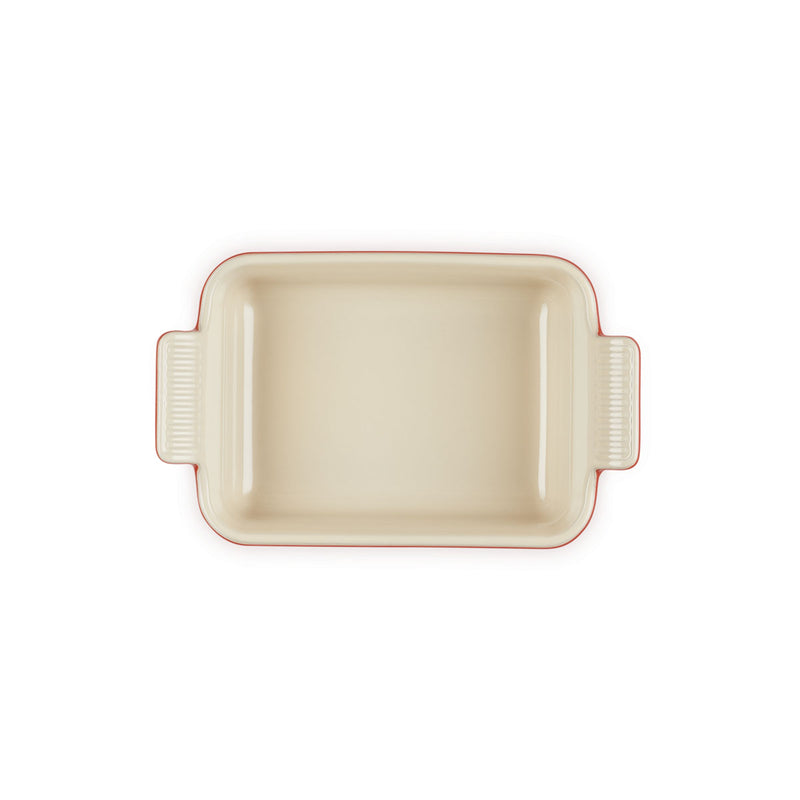 Le Creuset Stoneware Heritage Rectangular Dish 19cm Cerise