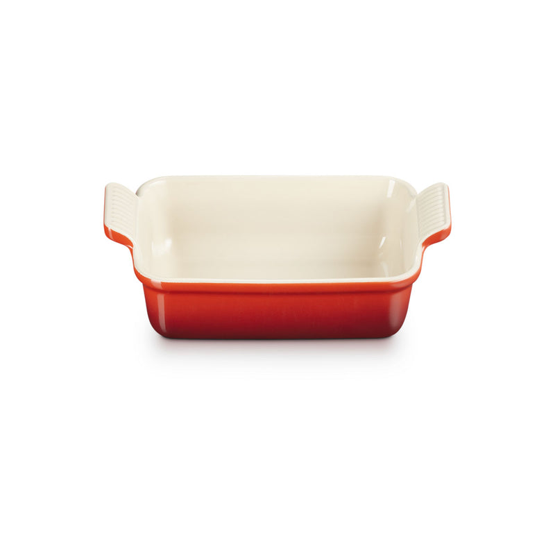 Le Creuset Stoneware Heritage Rectangular Dish 19cm Cerise