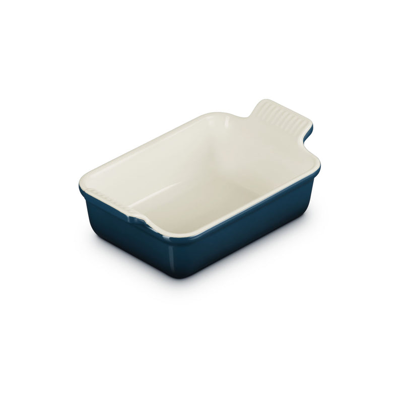 Le Creuset Stoneware Heritage Rectangular Dish 19cm Nuit