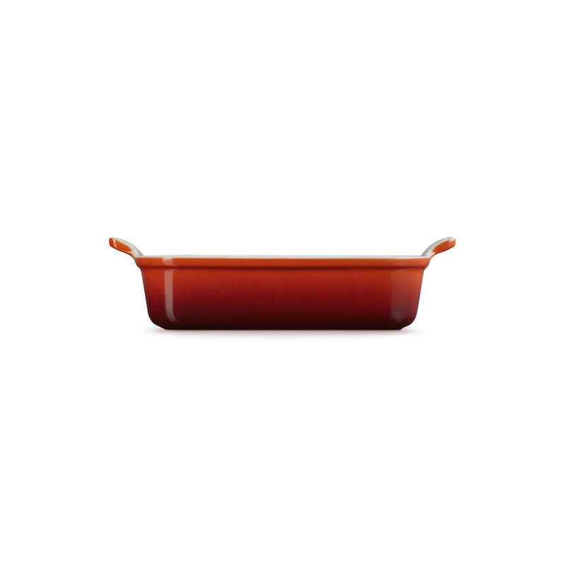 Le Creuset Stoneware Heritage Rectangular Dish 26cm Cerise