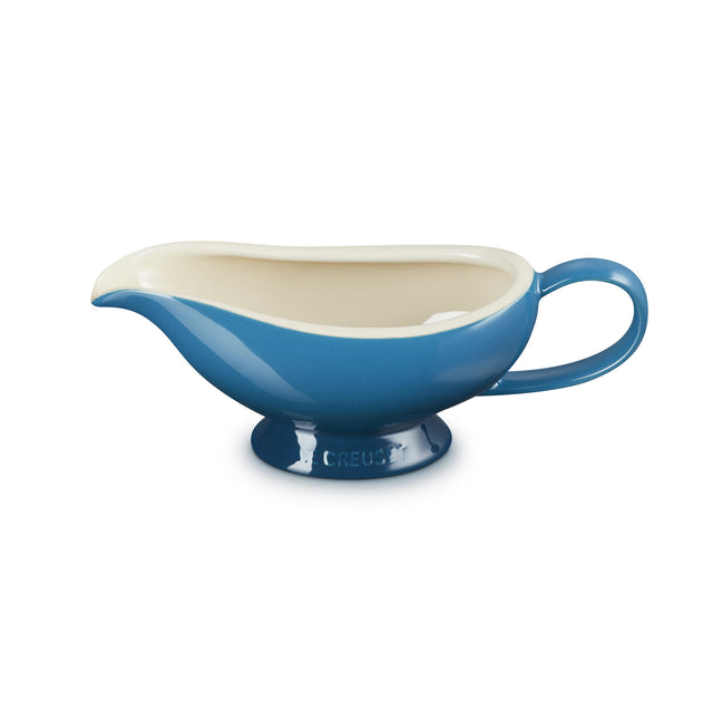 Le Creuset Stoneware Gravy Boat 460ml Deep Teal