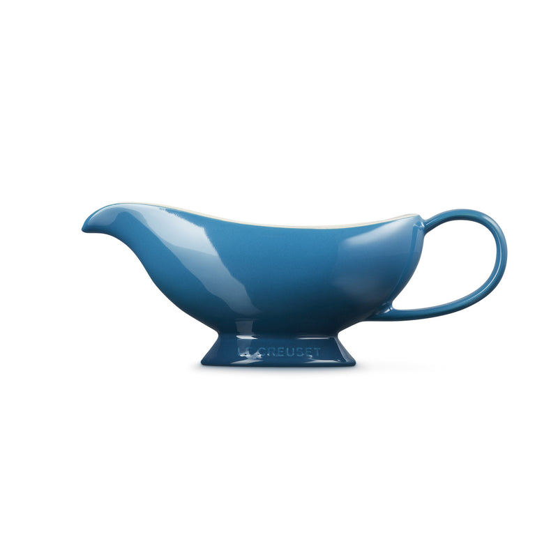 Le Creuset Stoneware Gravy Boat 460ml Deep Teal