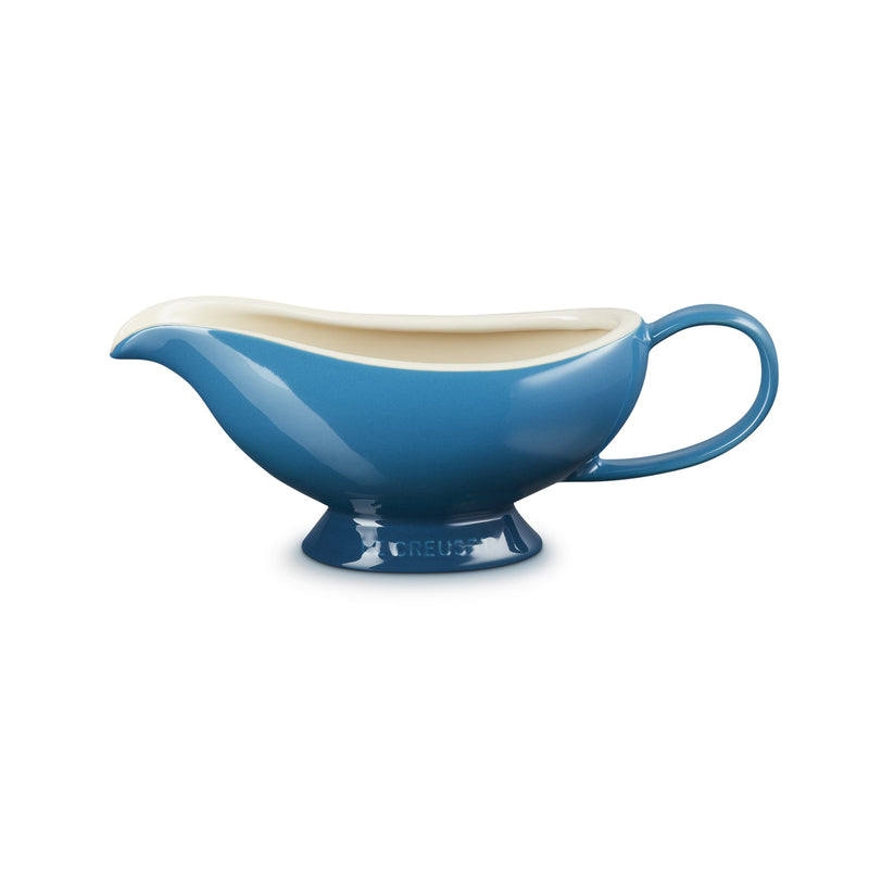 Le Creuset Stoneware Gravy Boat 460ml Deep Teal