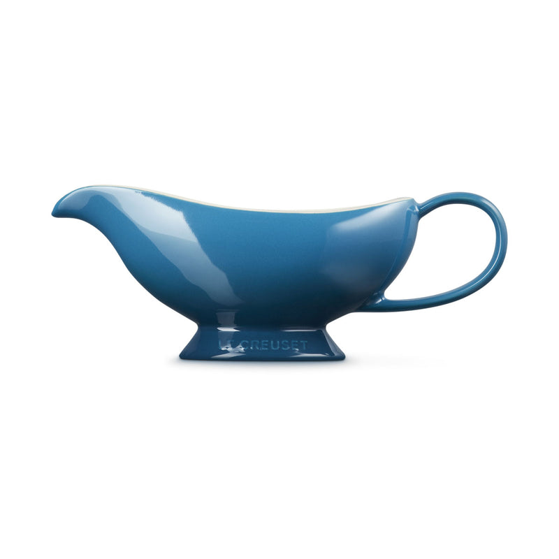 Le Creuset Stoneware Gravy Boat 460ml Deep Teal