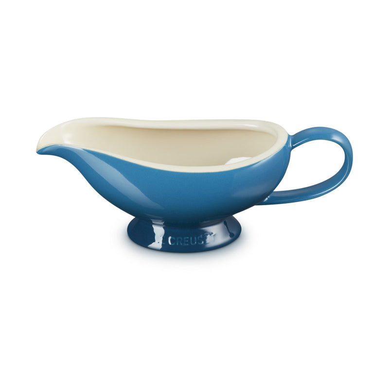 Le Creuset Stoneware Gravy Boat 460ml Deep Teal